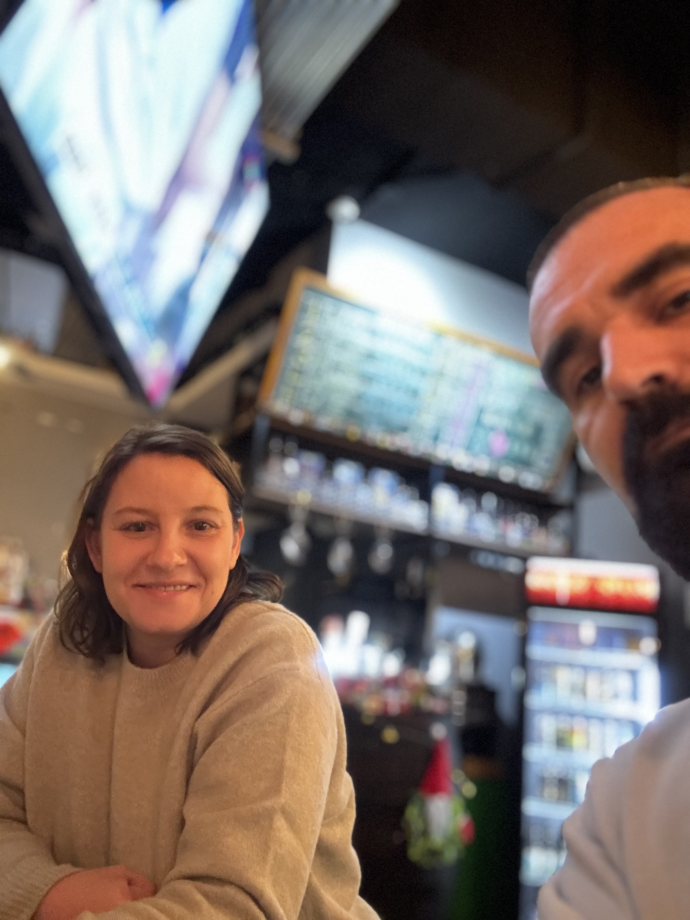 Happy hour in a pub in Taipei